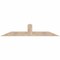Ekena Millwork Portland Smooth Timber Gable Bracket, Douglas Fir, 72"W x 15"H x 5 1/2"D x 5 1/2"F, 5/12 Pitch GBW072X15X0606POR00SDF - alternate 1